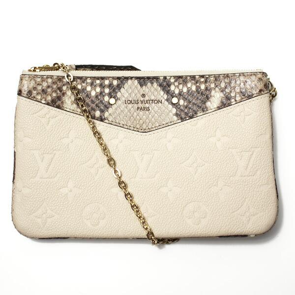 LOUIS VUITTON ルイ・ヴィトン ポシェット・ドゥーブルジップ 
