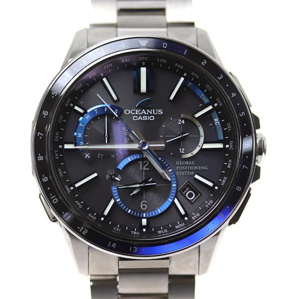 CASIO カシオ オシアナス 腕時計 ソーラー GPS衛星電波 OCW-G1100-1AJF