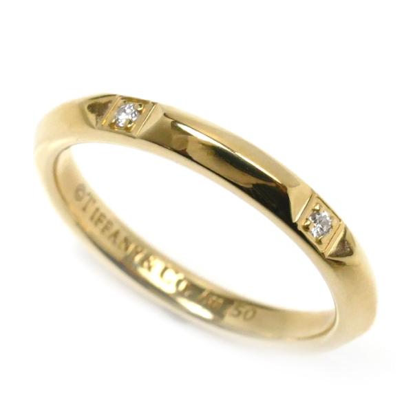 「定価26万」TIFFANY&Co. ティファニー トゥルー バンドリング18K TIFFANY&Co.（ティファニー） K18YG イエローゴールド Tトゥルーバンド