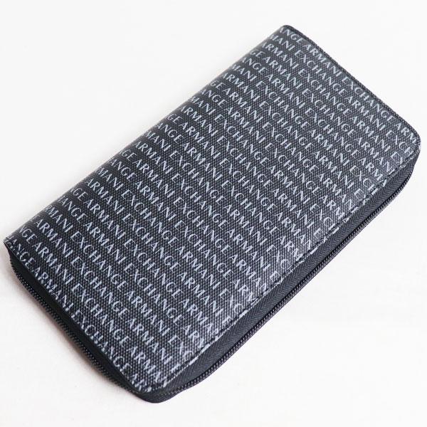 A X アルマーニ エクスチェンジ Armani Exchange メンズ ブラック Cc230 オールオーバーロゴ ラウンドファスナー長 財布 中古 美品 K19 3532 1 古恵良販売 通販 Yahoo ショッピング