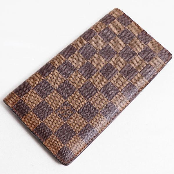 中古美品】ルイヴィトン ダミエ 札入れ長財布