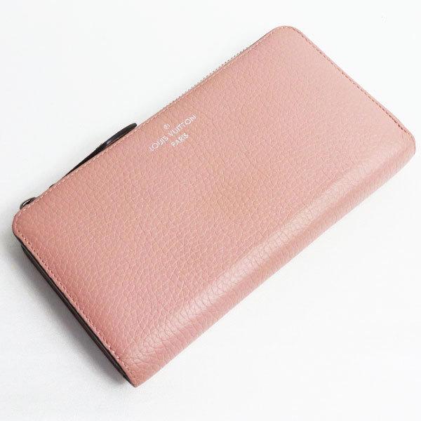 ルイ・ヴィトン 長財布 ピンク レザー値下げ×