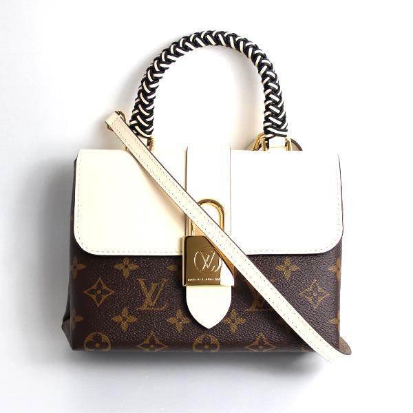 M45155 Louis Vuitton Monogram Canvas Locky BB-Creme Beige