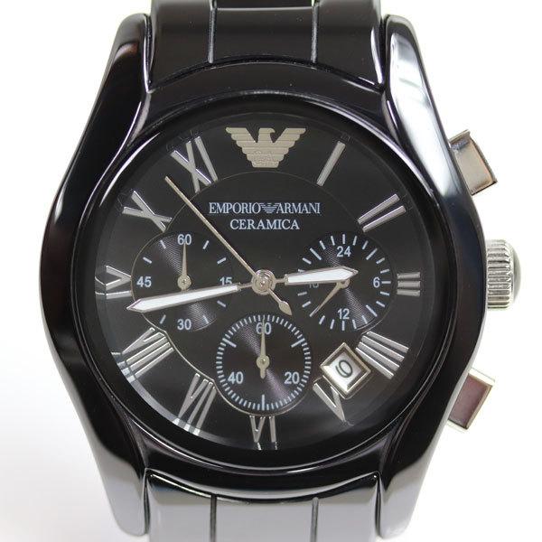 Emporio Armani エンポリオアルマーニセラミック Ar 1400 黒文字盤 腕時計 クォーツ クロノ 中古 美品 質屋出店 K 318 1 古恵良販売 通販 Yahoo ショッピング