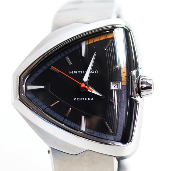 HAMILTON ハミルトン ベンチュラ エルヴィス80 Elvis80 H24551131/H245510 メンズ 腕時計 エルヴィス プレスリー  クオーツ QZ /中古/MT2752