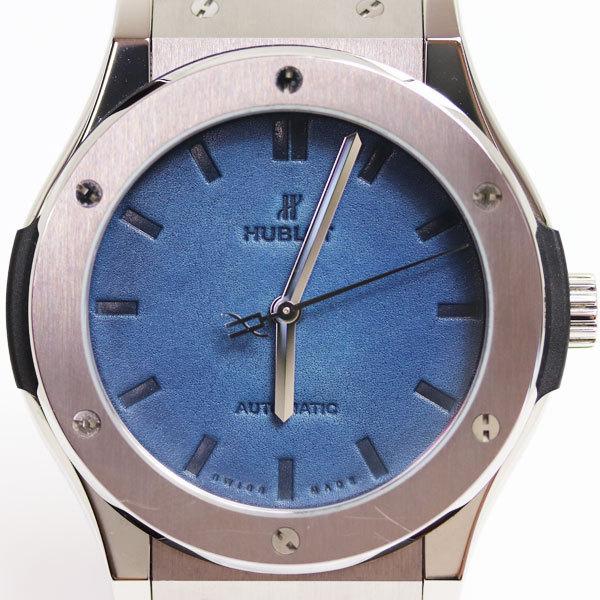 ウブロ Hublot クラシックフュージョン ベルルッティ スクリット ブルーオーシャン 511 Nx 050b Vr Ber16 メンズ 腕時計 世界限定500本 中古 K 602 1 古恵良販売 通販 Yahoo ショッピング