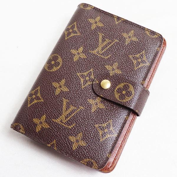 LV lv ルイヴィトン LOUIS VUITTON M61207 モノグラム パピエジップ 二 