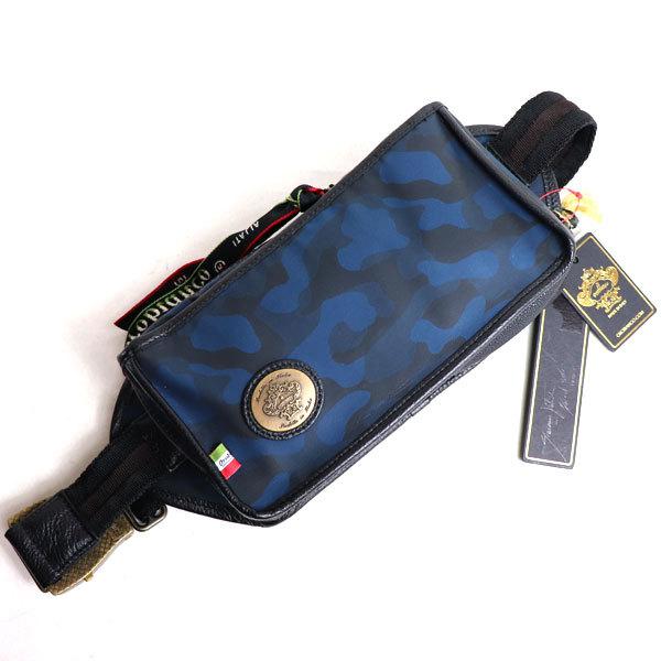 OROBIANCO オロビアンコ ボディバッグ ORS20-01207 ネイビー×ブラック