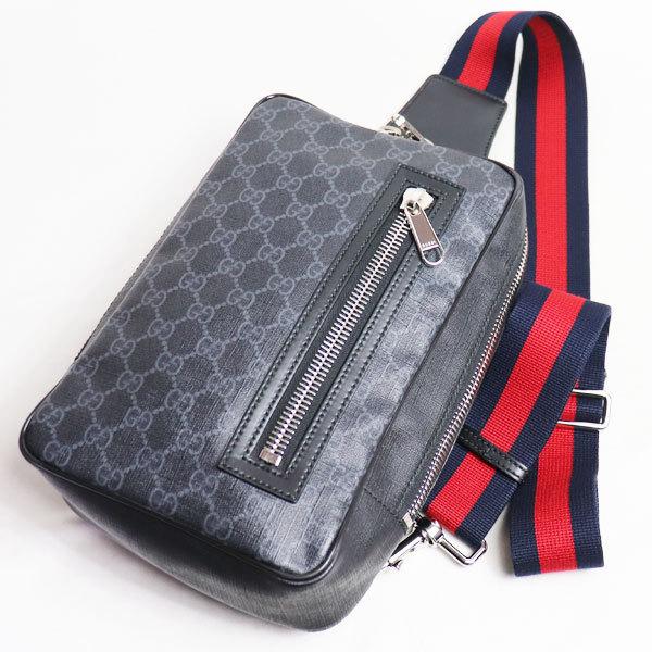 GUCCI グッチ ソフトGGスプリーム ボディバッグベルトバッグ 478325 K9RRN 1095/中古