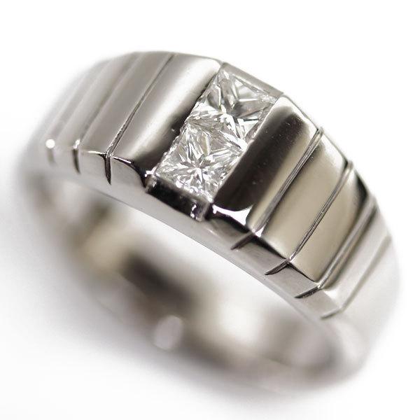 Mr5044 Pt900 プラチナ ダイヤモンドリング ファッションリング メンズ指輪 D0 54ct 15 4g サイズ21号 中古 K21 3385 1 古恵良販売 通販 Yahoo ショッピング