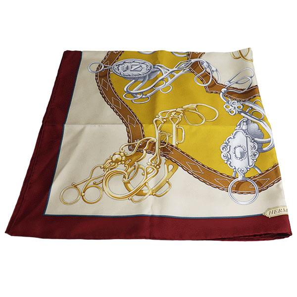 HERMES エルメス カレ90 スカーフ マルチカラー レディース 中古 美品