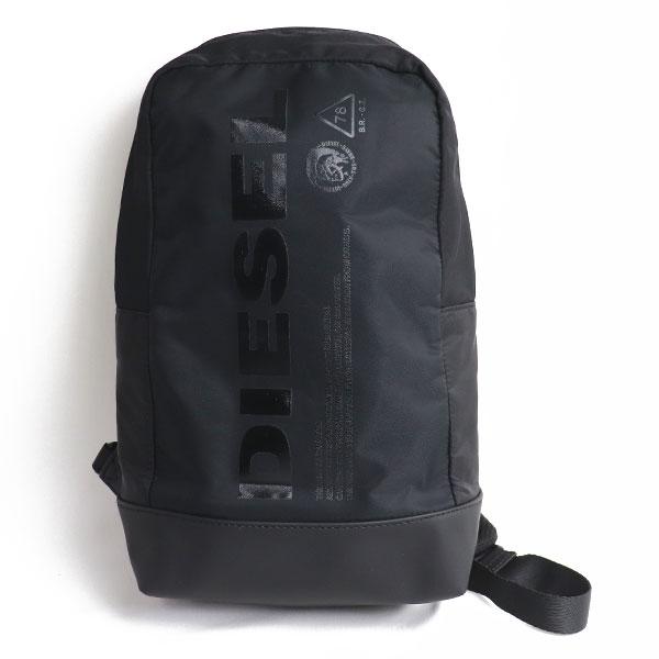 DIESEL ディーゼル ボディバッグ ブラック X06089 ワンショルダー ロゴ 