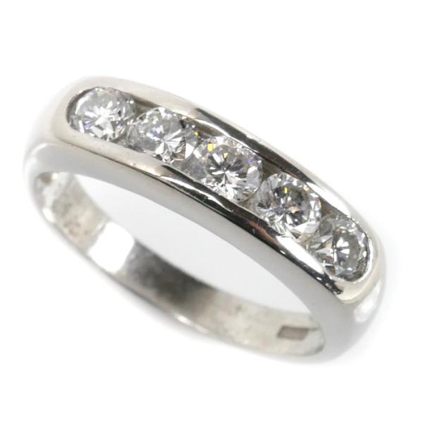 Pt900プラチナ ダイヤ リング・指輪 ダイヤモンド1.04ct 17号