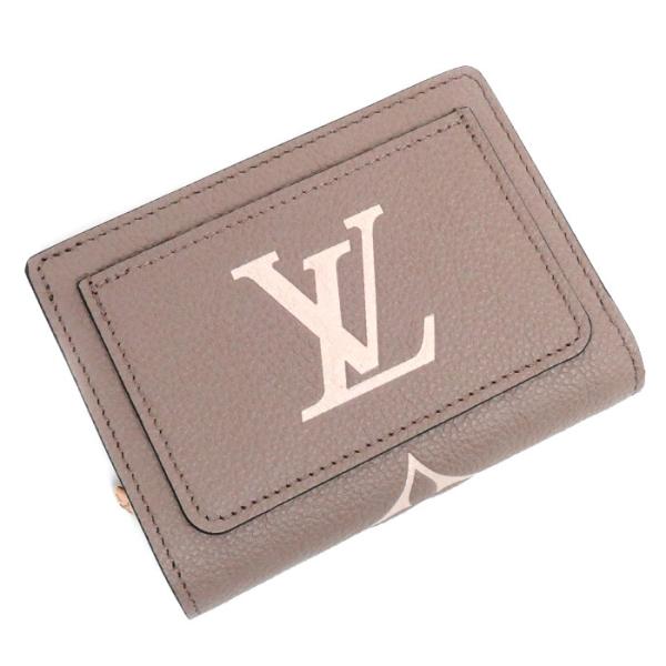 LOUIS VUITTON(ルイヴィトン) 2つ折り財布 バイカラーモノグラムアンプラント ポルトフォイユクレア M82370 トゥルトレールクレーム レザー、牛革 楽天市場】【新品】ルイヴィトン LOUIS VUITTON 財布 二つ折り ルイ