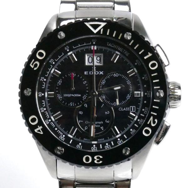 エドックス　クラス1　定価136500円 エドックス【EDOX】クラスワン クロノグラフ ビッグデイトを買い取り