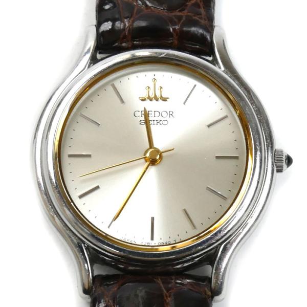 SEIKO QZ オクタゴン シルバー ブレスレット レディース 時計 新品電池 SEIKO - SEIKO QZ オクタゴン シルバー ブレスレット レディース 時計