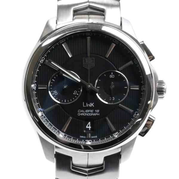 TAG HEUER タグホイヤー LINK キャリバー18 クロノグラフ 腕時計 自動 