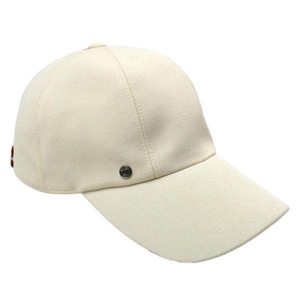 HERMES エルメス セリエボタンロゴ キャップ ホワイト SIZE 57 ユニ 
