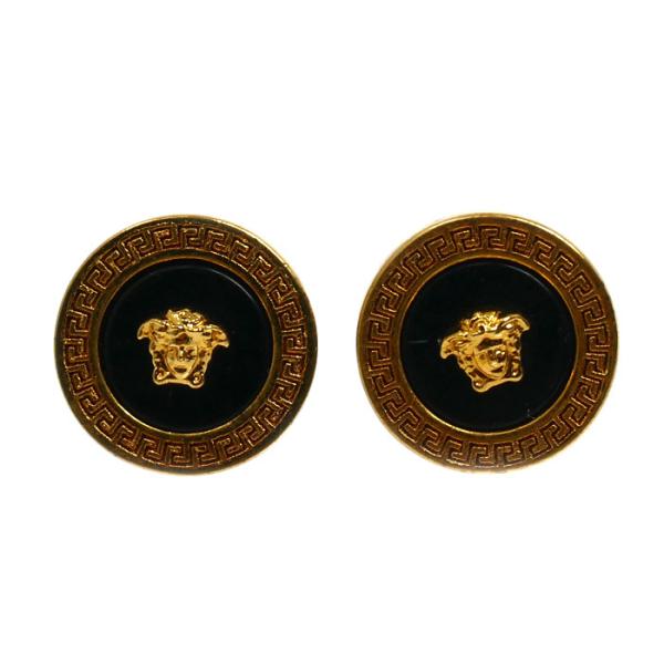 VERSACE ヴェルサーチ 真鍮/GP メドゥーサ ピアス DG27256 レディース