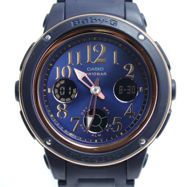 CASIO（カシオ） Baby-G 腕時計 電池式 ネイビー BGA-150PG-2B2JF