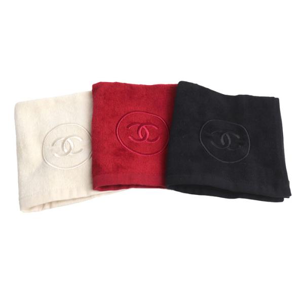 CHANEL（シャネル） ノベルティ ハンドタオルセット ブラック ホワイト