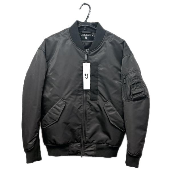 UNIQLO＋J MA-1ジャケット グレー Ｌ UNIQLO × Jil Sander +J オーバーサイズMA-1 ナイロンジャケット