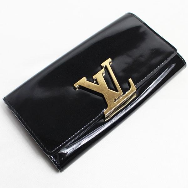 LV lv ルイヴィトン LOUIS VUITTON ヴェルニ ポルトフォイユ・ルイーズ 