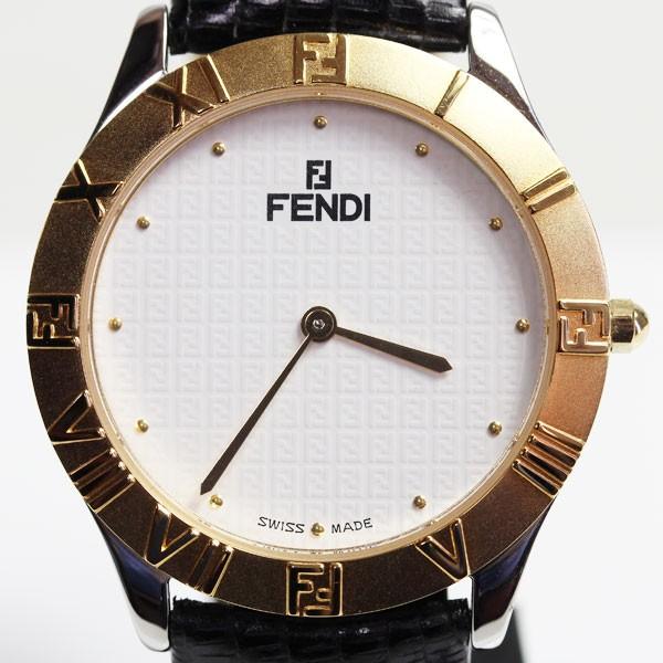 Fendi フェンディ メンズ 腕時計 W0134 00g ヴィンテージ 白文字盤 レザーベルト ファッションウォッチ 質屋出店 Mt1651 中古 K30 2537 古恵良販売 通販 Yahoo ショッピング