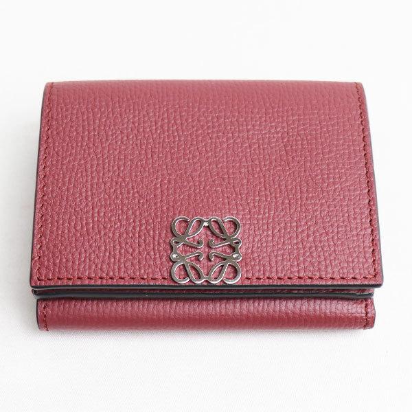 ロエベ LOEWE アナグラム トライフォールド 6cc ウォレット C821TR2X02 
