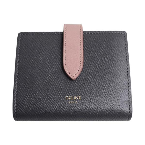 CELINE セリーヌ スモールストラップウォレット 二つ折り財布 