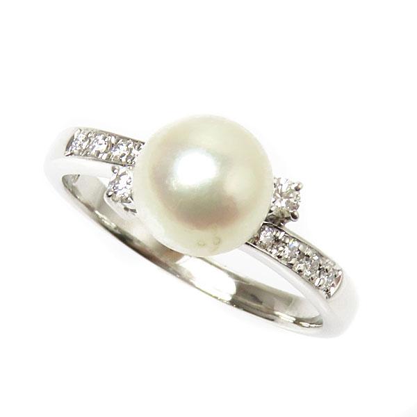 TASAKI タサキ Pt900プラチナ リング・指輪 パール約8.0mm 
