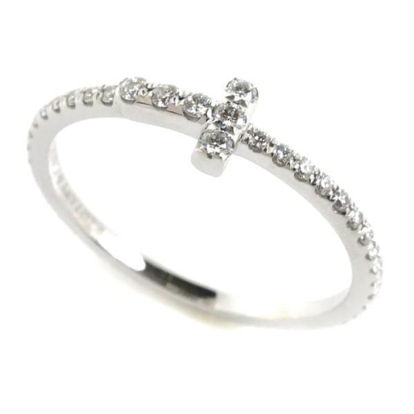 TIFFANY&Co.（ティファニー） K18WG Tワイヤー フルサークル リング