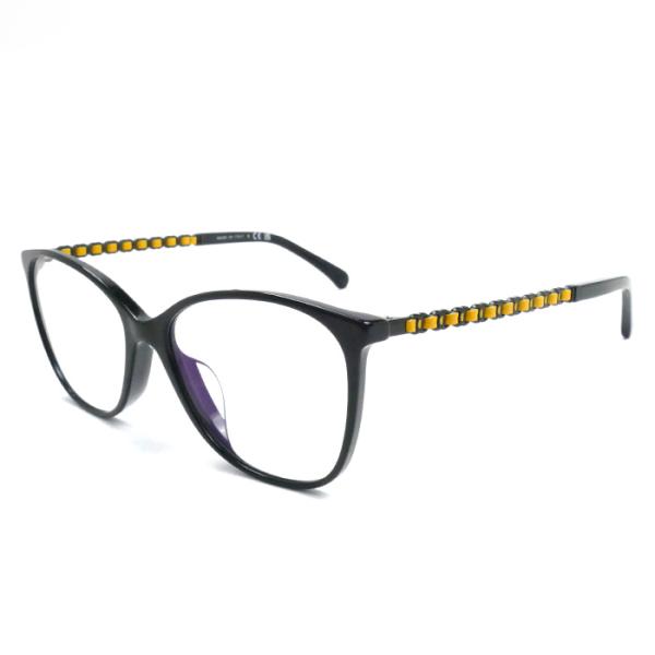 CHANEL シャネル ココマーク サングラス ブラック イエロー 3408-S-A C