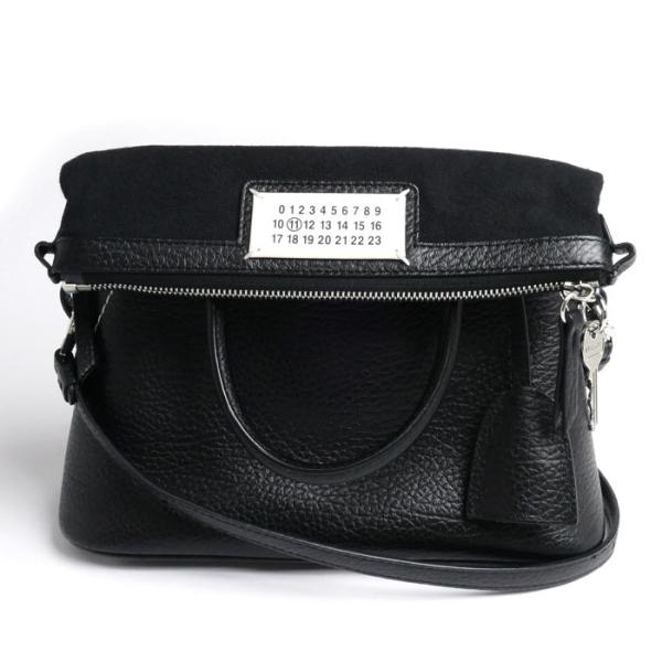 MAISON MARGIELA メゾンマルジェラ 5AC ミニバッグ 2Wayショルダーバッグ ブラック S56WG0082 P4455 T8013 レディース【中古】【美品】 MAISON MARGIELA メゾンマルジェラ 5AC ミニバッグ 2Wayショルダー