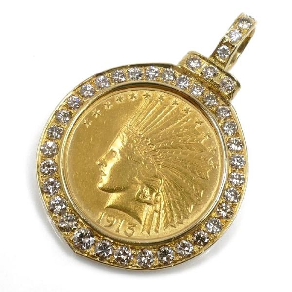 インディアンゴースト　全金イーグルトップ　フルダイヤモンド　特注カスタム　タタキ インディアンゴースト 全金イーグルトップ フルダイヤモンド 特注