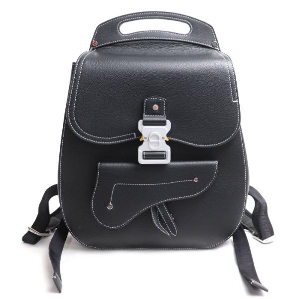 Dior ディオール ギャロップ サドル リュック・デイパック ブラック 1ADBA011YKK.H00N メンズ【中古】【美品】 Dior ディオール ギャロップ サドル リュック・デイパック ブラック