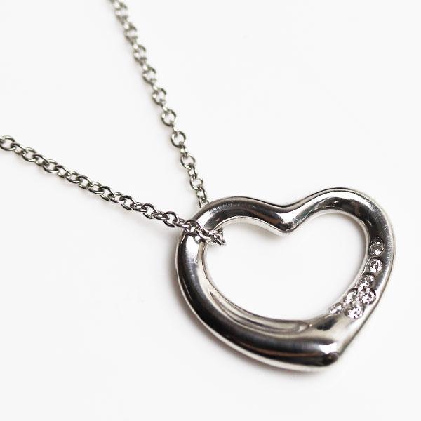 ティファニー Tiffany ネックレス オープンハート Tiffany オープンハートネックレス