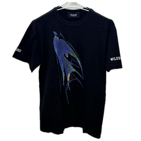 【新品未使用】WILDSIDE ×  Man Tシャツ Sサイズ Yohji Yamamoto（ヨウジヤマモト） WILDSIDE 半袖Tシャツ ブラック 3
