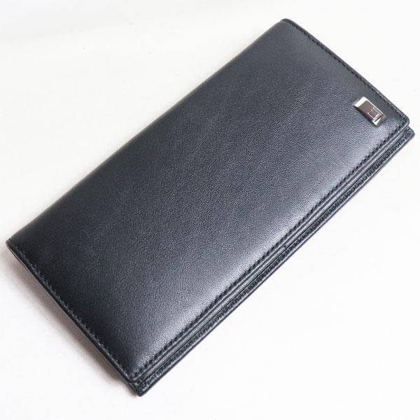 ダンヒル dunhill 2つ折り長財布 サイドカー QD1010A ブラック/未使用
