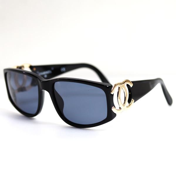 希少 黒入荷 美品 Chanel シャネル Cocoマーク ブラック サングラス サングラス メガネ 小物 12 250 Eur Artec Fr