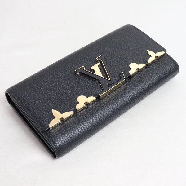 LV lv ルイヴィトン LOUIS VUITTON ポルトフォイユ・カプシーヌ 二 