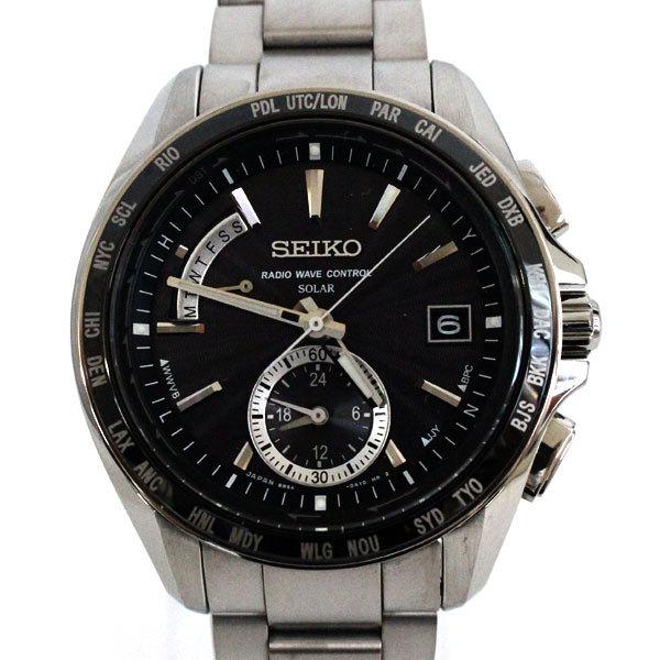 セイコー SEIKO ブライツ BRIGHTZ 電波ソーラー腕時計 SAGA159/8B54-0BB0 /中古/美品/MT2803