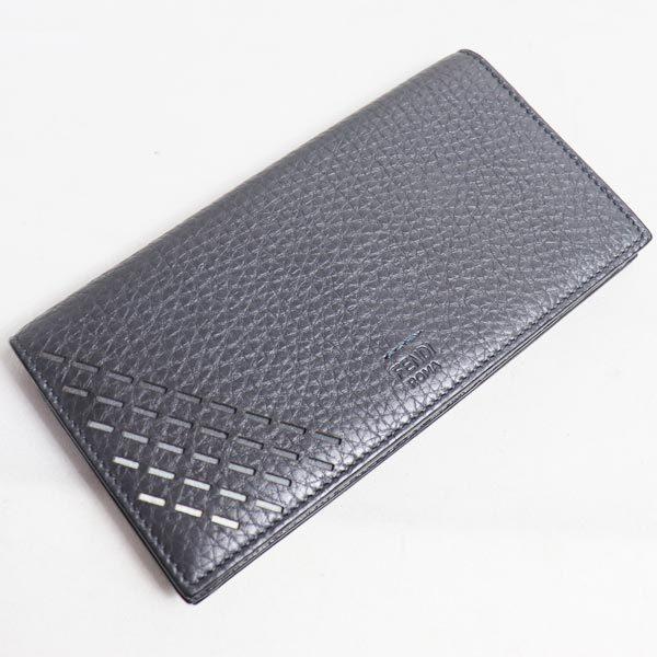 フェンディ FENDI 二つ折り長財布セレリア グラデーションステッチ  