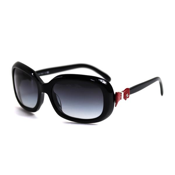 CHANEL シャネル サングラス5170-A ココマーク サイドリボン ブラック 