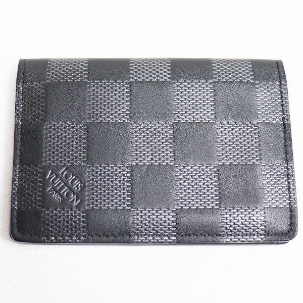 正規品】 中古 LV ヴィトン ダミエアンフィニ カードケース 名刺入れ