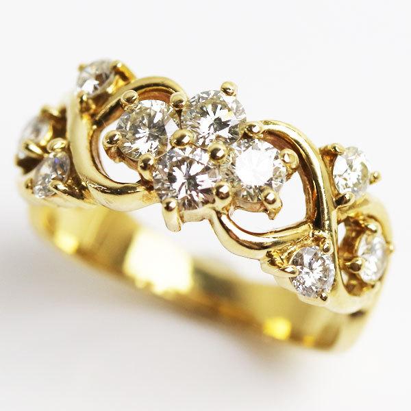 2021新入荷 MR4199 K18 イエローゴールド ファッションリング