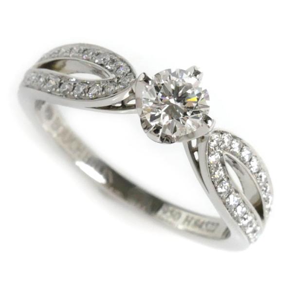 Boucheron プラチナ950 リング 54 BOUCHERON（ブシュロン） Pt950プラチナ ポン ドゥ パリ ソリテール
