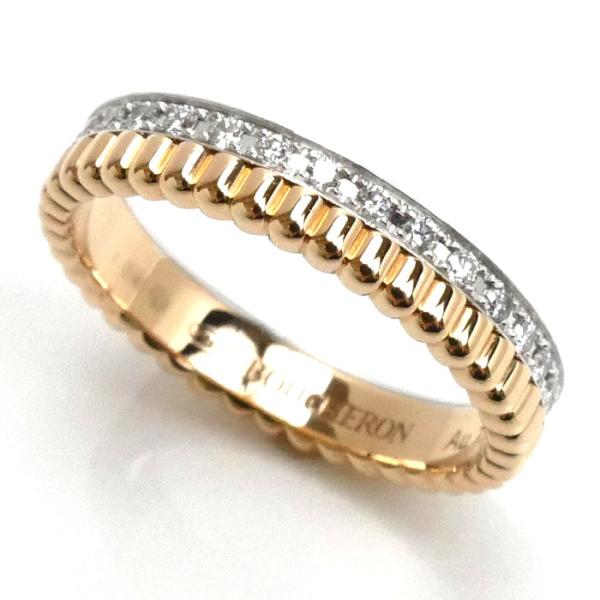 ブシュロン Boucheron キャレ K18WG BOUCHERON（ブシュロン） K18PG ピンクゴールド K18WG ホワイト