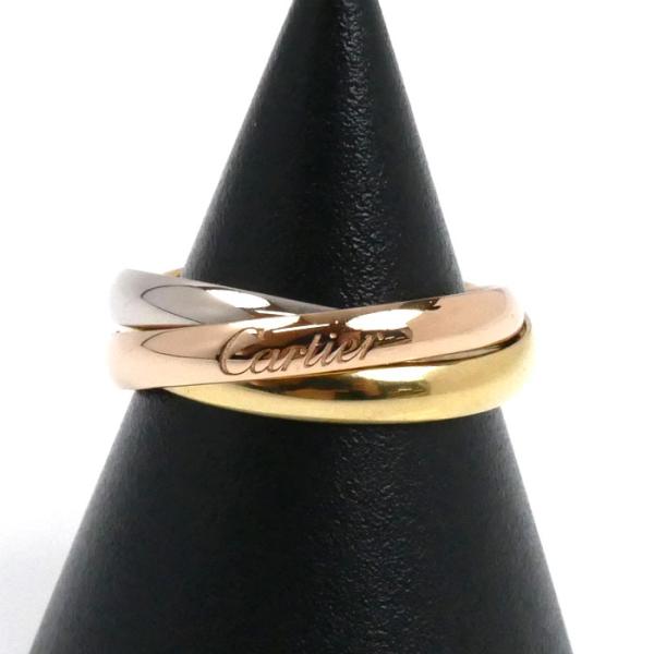 Cartier トリニティリング 18Kゴールド52 Cartier（カルティエ） トリニティ リング 指輪 13.5号 18金 K18