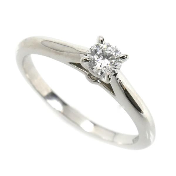 Cartier（カルティエ） Pt950プラチナ ソリテール リング・指輪